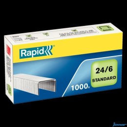Zszywki RAPID Standard 24/6 1M, 1000 szt., 24855600