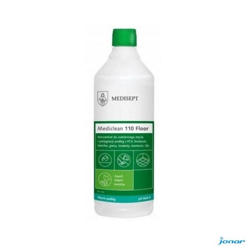 MEDICLEAN 110 Floor koncentra do mycia i pielęgnacji wodoodpornych podłóg 1L (egzotyczny)