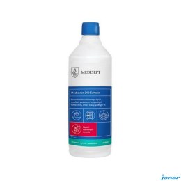 MEDICLEAN 210 Surface Uniwersalny koncentrat do mycia wszelkich powierzchni wodoodpornych 1l (czerwone owoce)