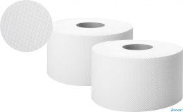 Papier toaletowy PROFESSIONAL 100/2 (12 rolek) 100m 2warstwy biały celuloza JUMBO ELLIS 6255