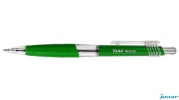 Długopis AUTOMAT MEDIUM z końcówką 1,0mm zielony TO-038 Toma
