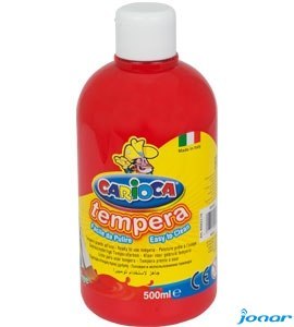 Farba tempera 500 ml, czerwona CARIOCA 170-2359