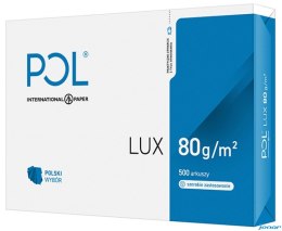 Papier xero A3 POLLUX 80g klasa białości B