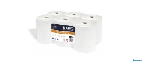 Ręcznik w roli ELLIS (6) biały R 130/2 celuloza Automatic 4282