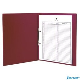 Teczka do akt osobowych 2 ringi Bordo TD-12-06 BIURFOL