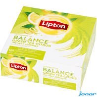 Herbata LIPTON GREEN TEA Citrus (100 kopert fol.) zielona