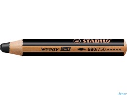 Kredka WOODY czarna 880/750