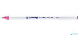 Marker do tkanin okrągła końcówka 1 mm różowy Edding 4600/009/R