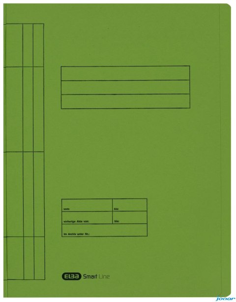Skoroszyt kartonowy ELBA A4, zielony, 100090781