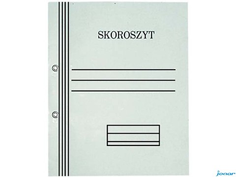Skoroszyt oczkowy biały pełny A4 (50 szt.) 350g KIEL-TECH 1-00748