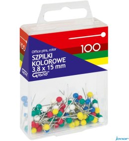 Szpilki Kolorowe 100 GRAND T4, 3, 8x15mm GRAND 110-1671