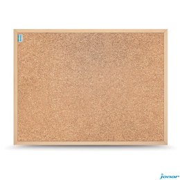 Tablica korkowa MEMOBE SMART, rama drewniana, 60x40 cm