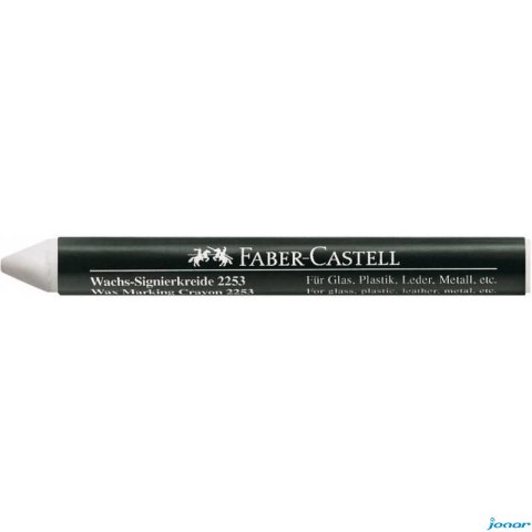 Kredka do znakowania biała 2253-W, FABER CASTELL 122201