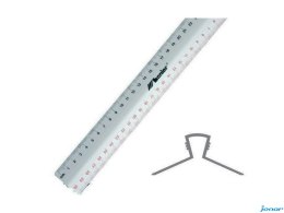 Linijka aluminiowa 30cm 30161 z uchwytem LENIAR