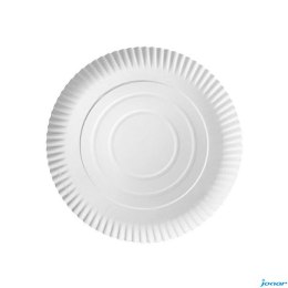 Talerz papierowy biały 26cm op.100szt. 7500226