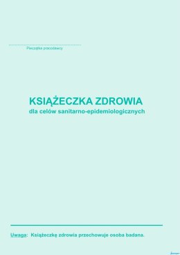 Książeczka zdrowia, A6 16 stron, 10-530-5 DOTTS