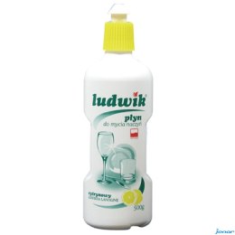 LUDWIK Płyn do mycia naczyń 450g cytrynowy 028850