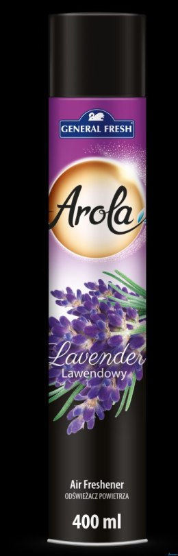 Odświeżacz powietrza AROLA Spray 400ml lawenda GENERAL FRESH 09073