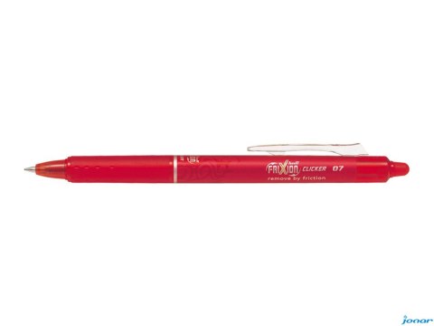 Pióro kulkowe PILOT FRIXION CLICKER czerwone PIBLRT-FR7-R
