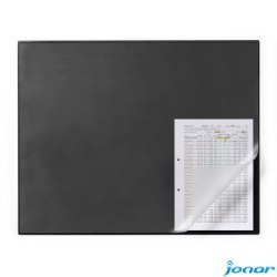 Podkład na biurko z zabezpieczeniem krawędzi 650x500mm czarny DURABLE 729301 SALE