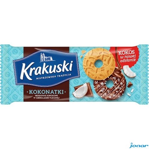 Ciastka BAHLSEN KRAKUSKI KOKONATKI 174g