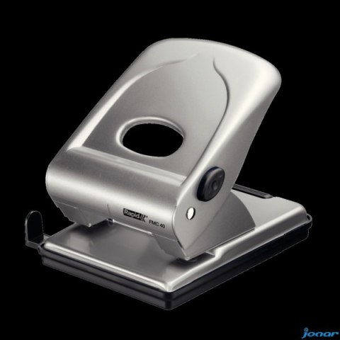 Dziurkacz FMC40 RAPID srebrny 40 kartek duży metalowy 21835602