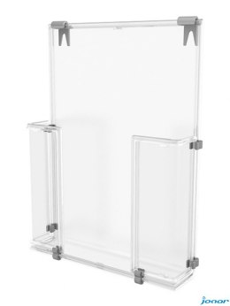 Kieszeń na ulotki wisząca A4 0403-0039-00 PANTA PLAST