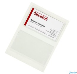 Kieszeń samoprzylepna na wizytówki (10) KS-04-01 BIURFOL