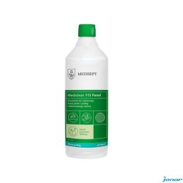 MEDICLEAN 110 Floor koncentra do mycia i pielęgnacji wodoodpornych podłóg 1L (białe kwiaty)