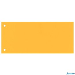 Przekładki 1/3 A4 Maxi Esselte, żółty, 100 szt., 624448