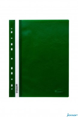 Skoroszyt wpinany PP DOTTS (20) ciemnozielony polipropylen SPP-DOT-02-02