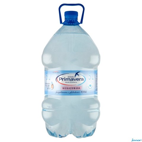 Woda PRIMAVERA 5L niegazowana PET