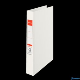 Segregator Esselte A4 z 2 kółkami, grzbiet 42 mm, biały, 14449