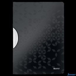 Skoroszyt z klipsem Leitz WOW, czarny 41850095