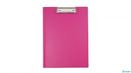 Teczka z klipsem A4 pink BIURFOL KKL-04-03 (pastel różowy )