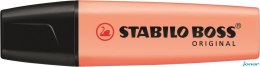 Zakreślacz STABILO BOSS pastelowy pomarańczowy 70/126