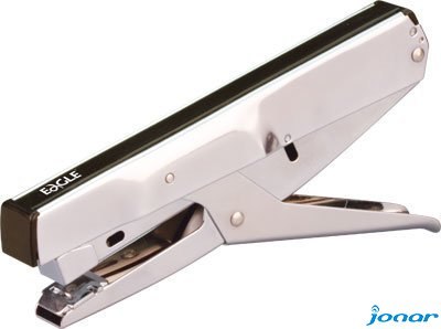 Zszywacz 828L, czarny, zszywa do 12 kartek 12k EAGLE 110-1221 na zszywki 24/6 26/6
