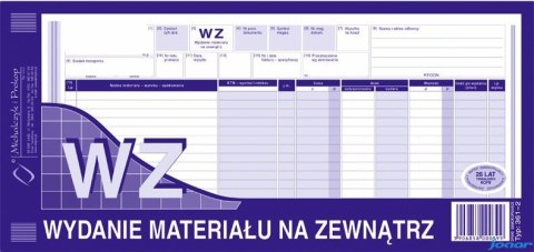 361-2 WZ wydanie materiałów na zewnątrz 1/3 A3 80 kartek MICHALCZYK