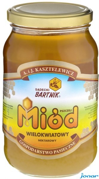 Miód wielokwiatowy SĄDECKI BARTNIK 1,2kg