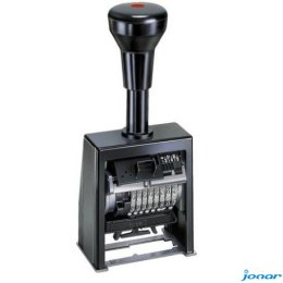 Numerator automatyczny B6 4.5mm/6 REINER REB6 obudowa metal, poduszka czarna