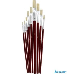 Pędzle 882B płaskie 9 szt., 9 szt. GRAND 170-1415
